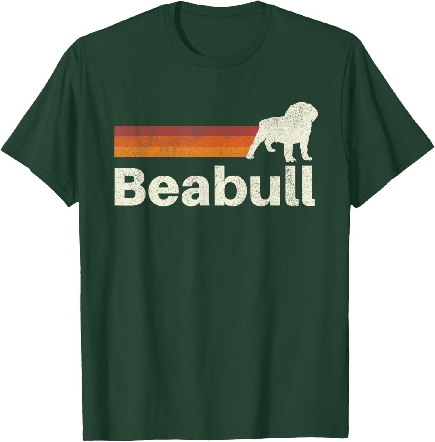 Vintage Beabull Retro Mom Dad Dog T-Shirt - T-Shirt | Forest