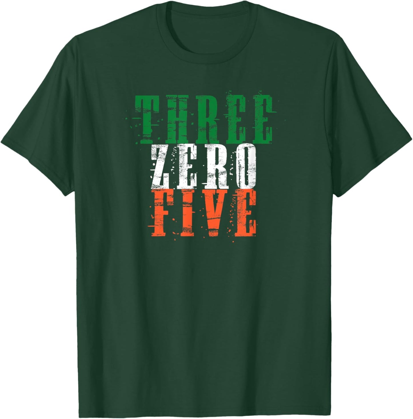 Three Zero Five 305 Miami Dade County T-Shirt - T-Shirt | Forest