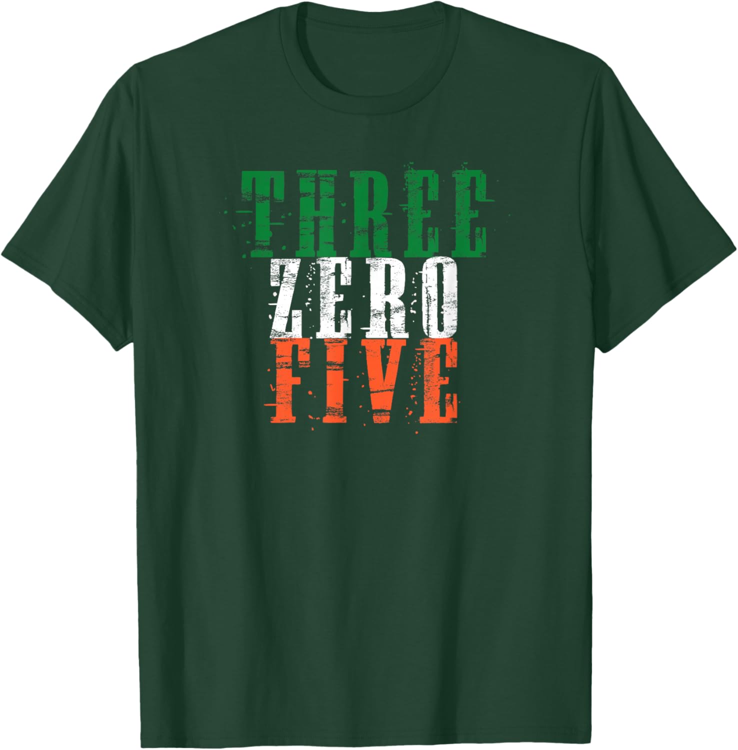 Three Zero Five 305 Miami Dade County T-Shirt - T-Shirt | Forest