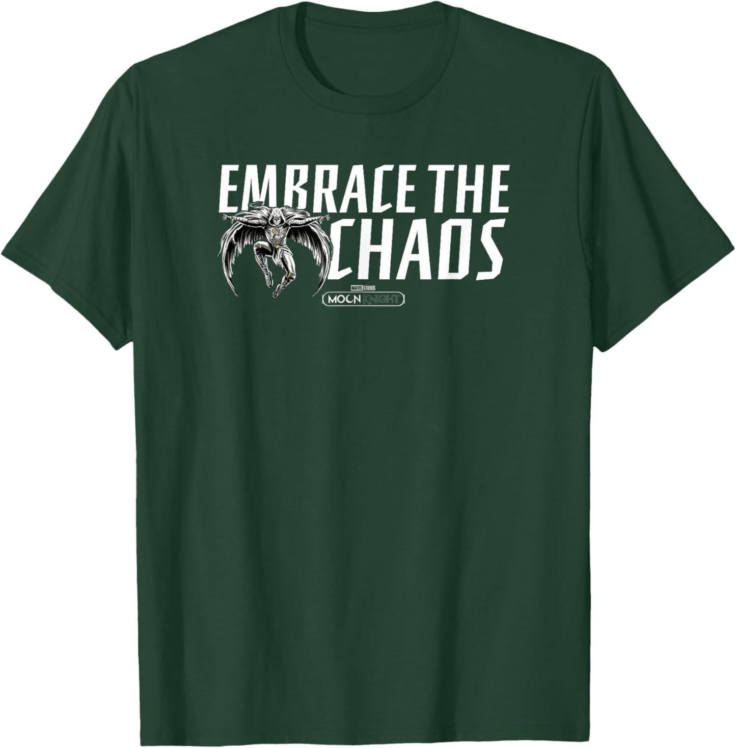 Marvel Moon Knight Embrace The Chaos Jumping Logo T-Shirt - T-Shirt | Forest