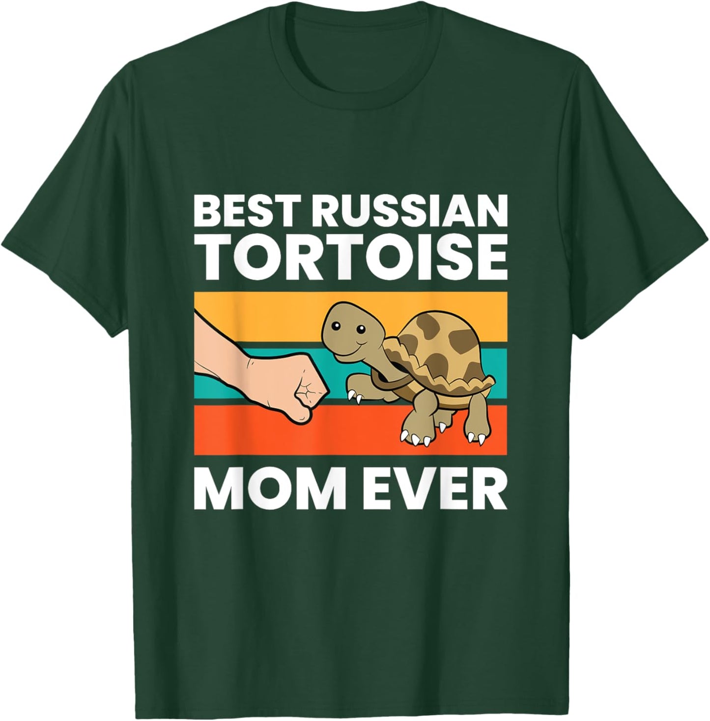 Best Russian Tortoise Mom Ever T-Shirt - T-Shirt | Forest