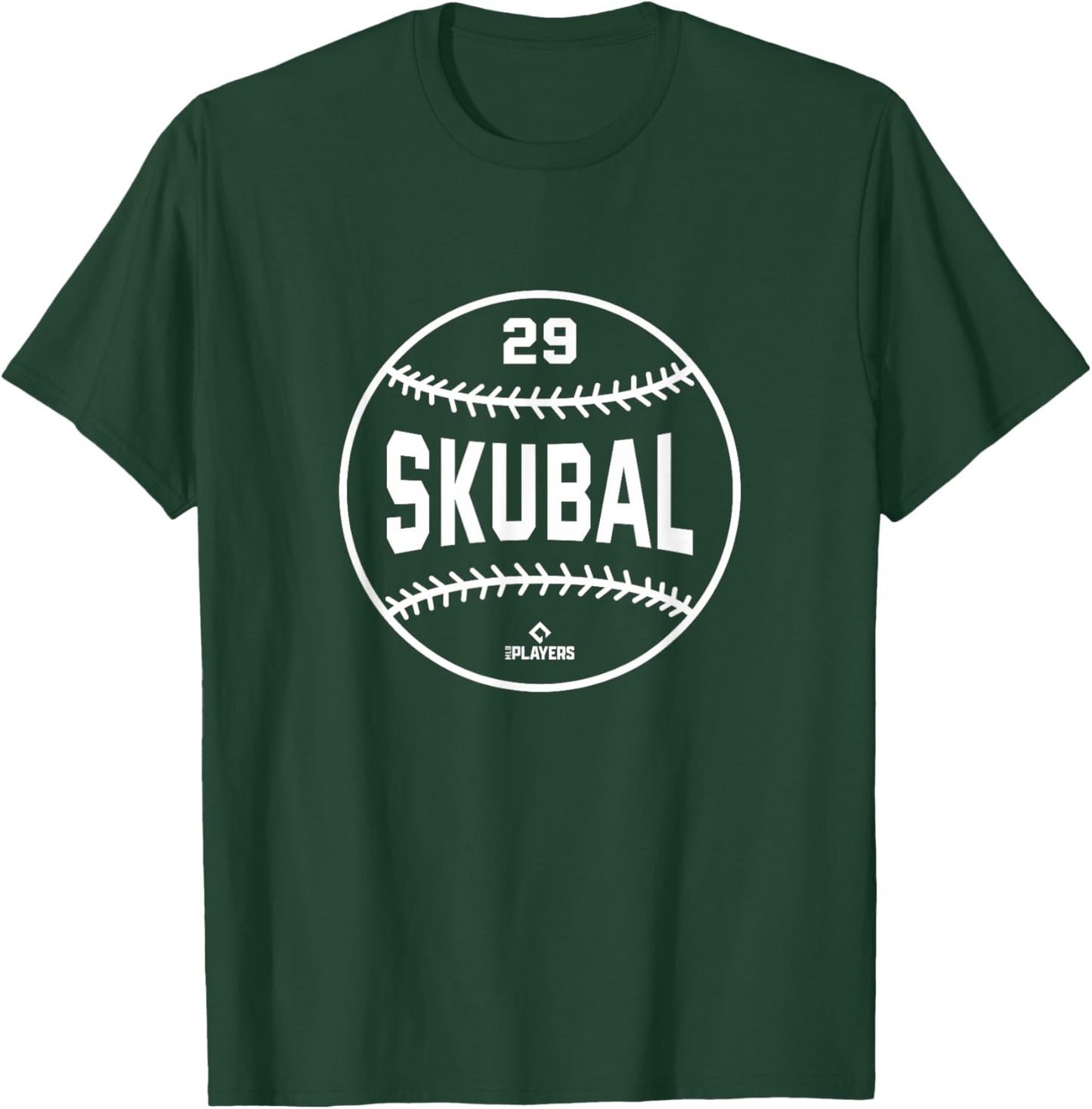 Tarik Skubal Baseball Detroit Michigan MLB Players MLBPA T-Shirt - T-Shirt | Forest