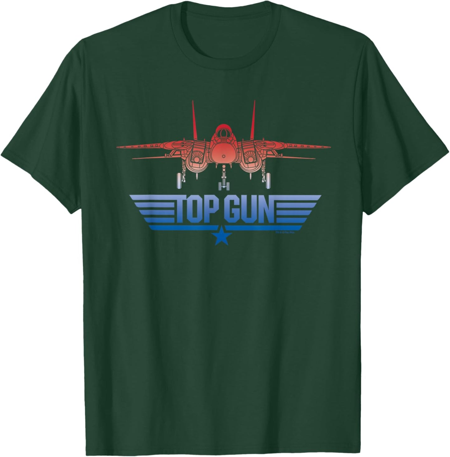 Top Gun - Jet Logo T-Shirt - T-Shirt | Forest
