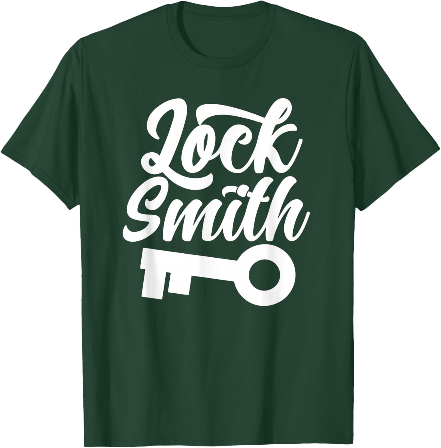 Locksmith Locksmith Lock Profession T-Shirt - T-Shirt | Forest