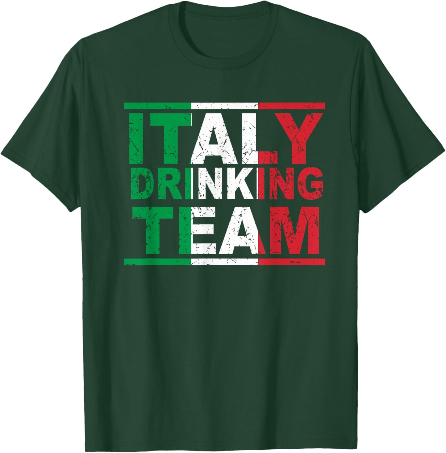 Italy Drinking Team Italian Beerlogist Whiskey Lover T-Shirt - T-Shirt | Forest