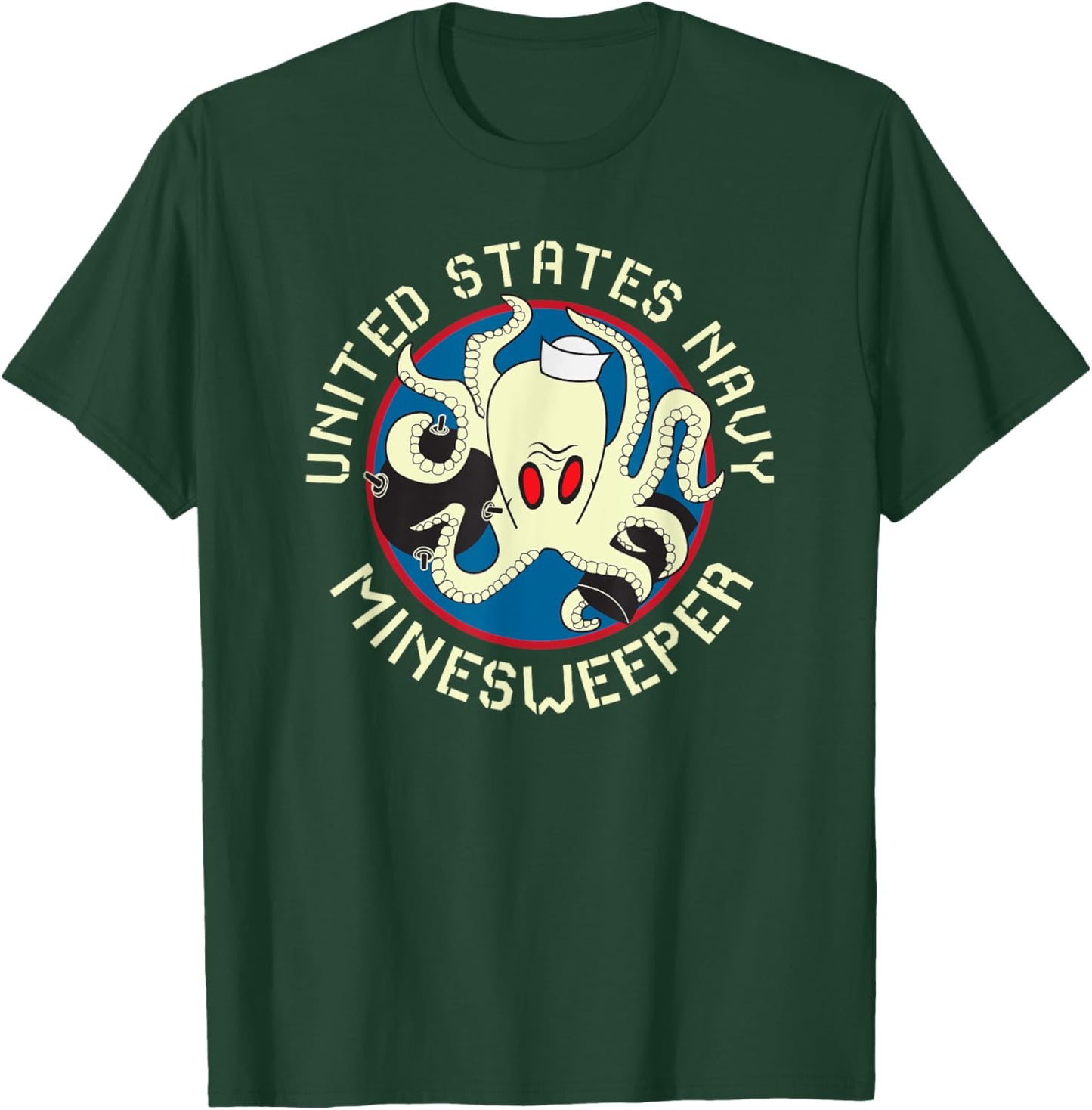 United States Navy Minesweeper T-Shirt - T-Shirt | Forest