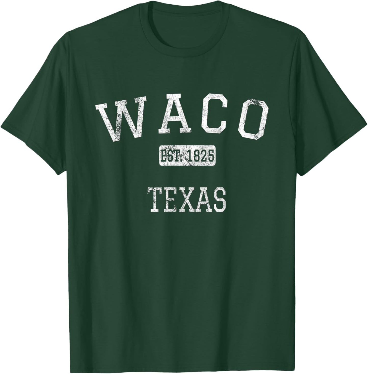 Waco Texas TX Vintage T-Shirt - T-Shirt | Forest