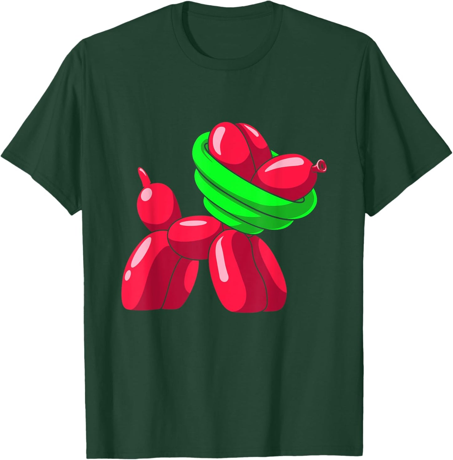 Twister Clothing Animal Balloon Dog Balloon Artist Dog Lover T-Shirt - T-Shirt | Forest