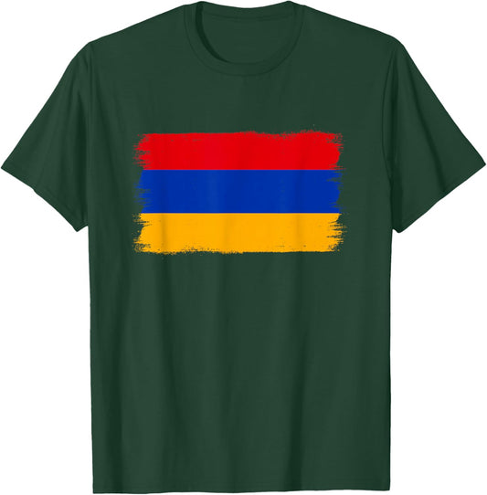 Armenian Flag Armenia T-Shirt - T-Shirt | Forest