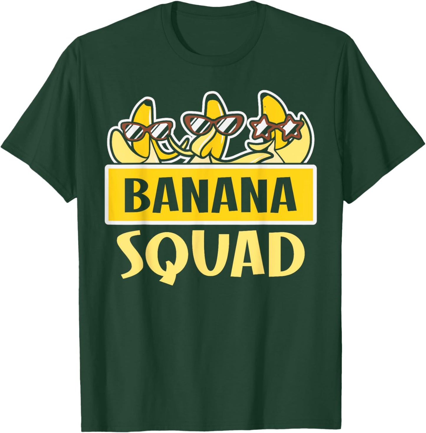 Funny Banana Squad Shirt That’s Bananas Halloween Costume T-Shirt - T-Shirt | Forest