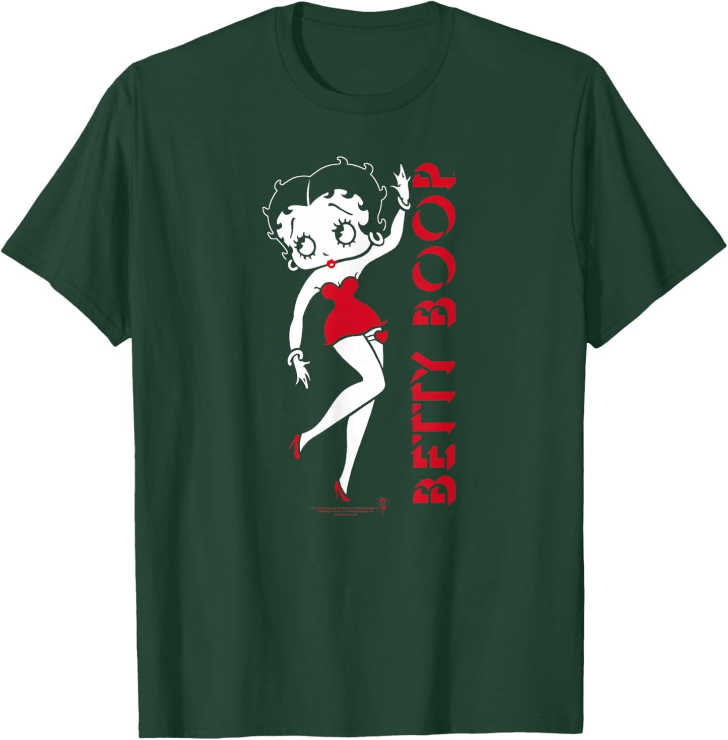 Betty Boop Classic Pose T-Shirt - T-Shirt | Forest