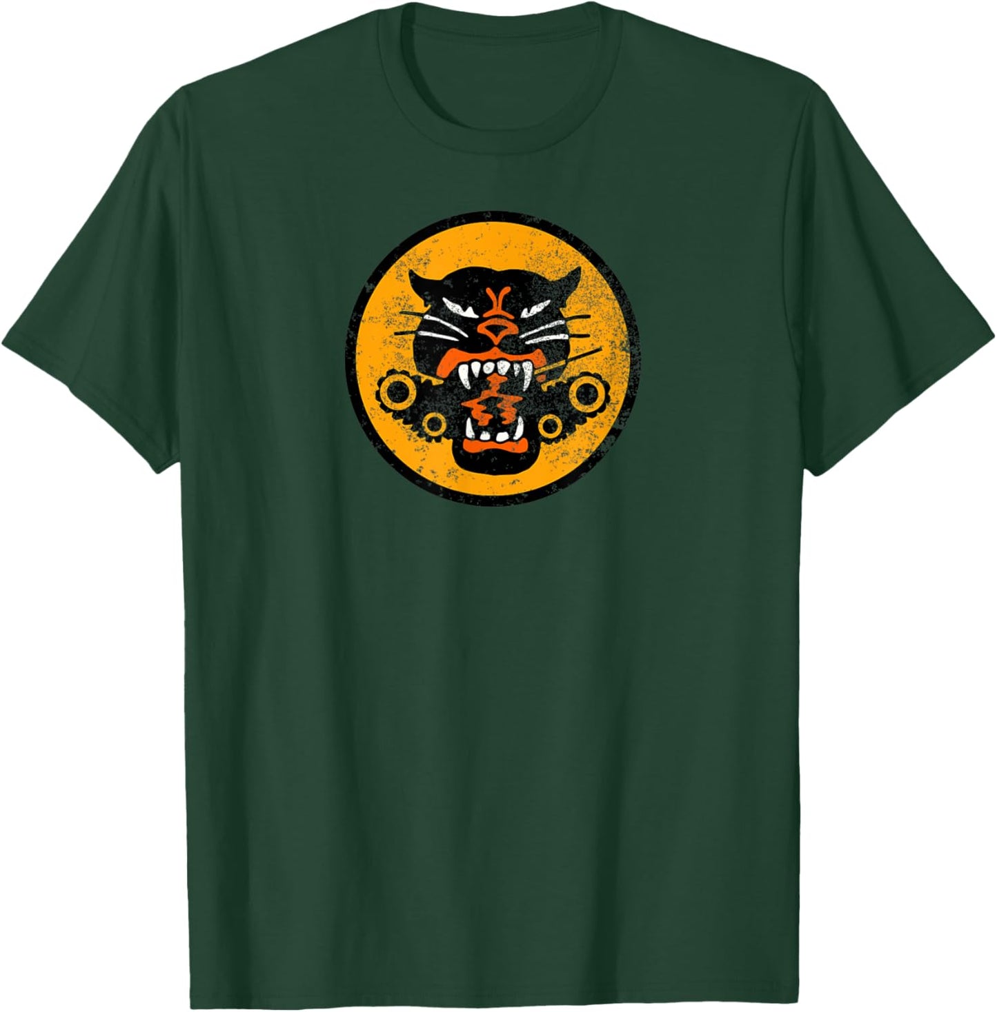 Tank Destroyer Battalion Patch (distressed) T-Shirt - T-Shirt | Forest