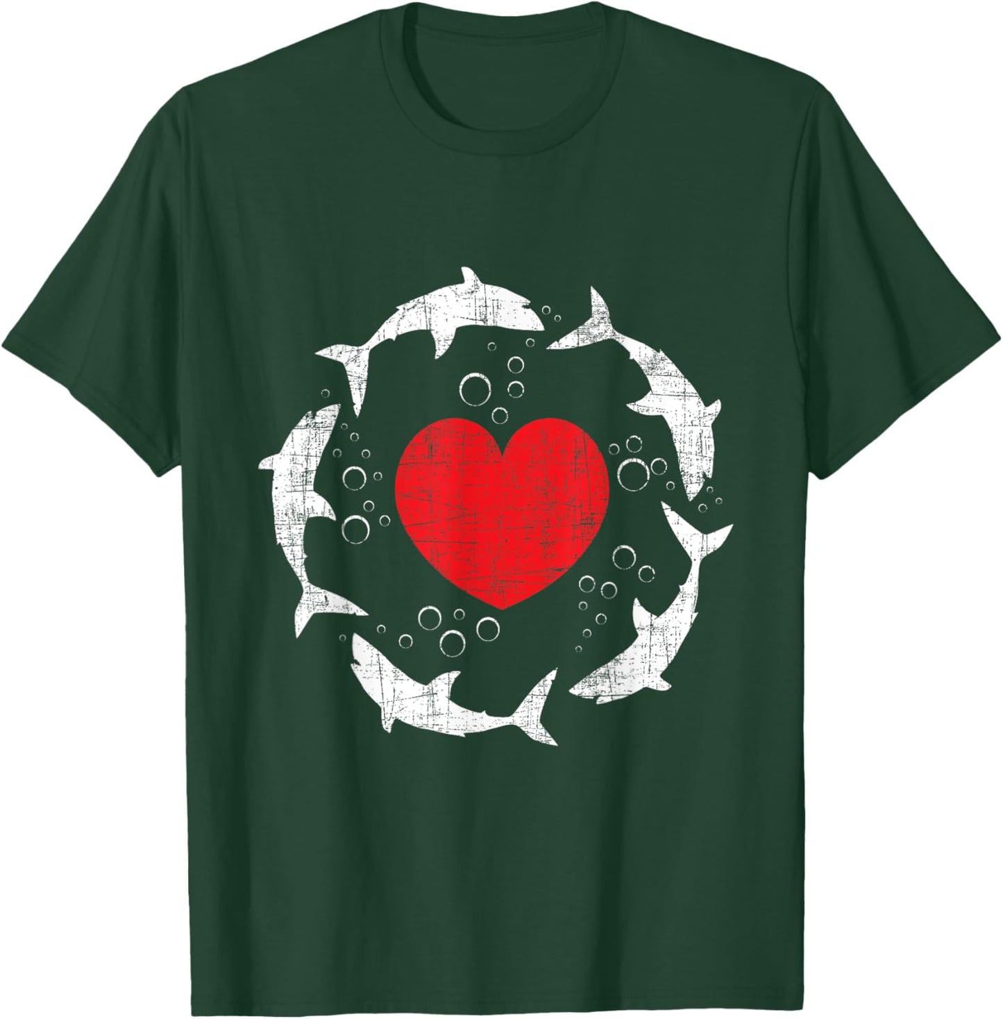 Shark Family - Marine Biologist Shark Lovers Wildlife T-Shirt - T-Shirt | Forest