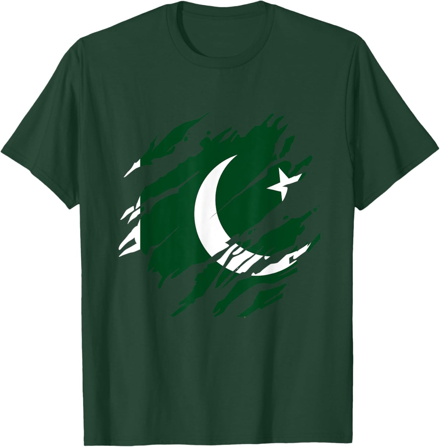 Pakistani Flag Pakistan T-Shirt - T-Shirt | Forest