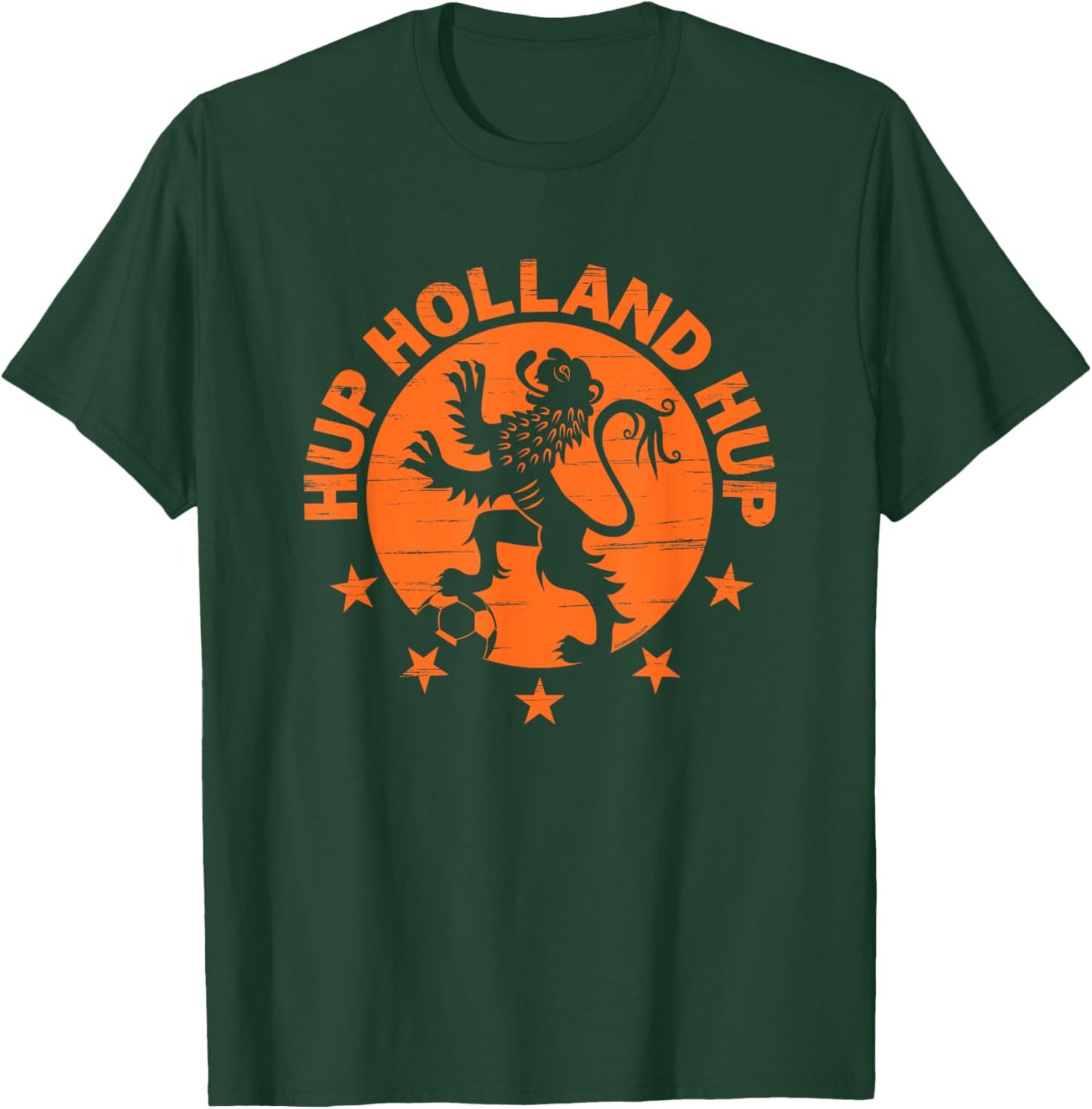 Netherlands Shirt Women Men Dutch Soccer Hup Holland Oranje T-Shirt - T-Shirt | Forest