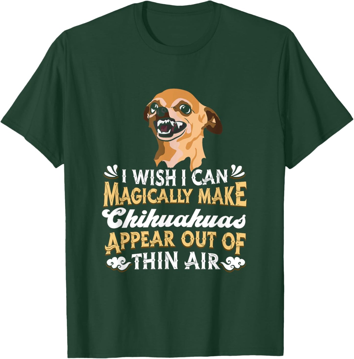 Chihuahua Dog Pet Owner - Dog Breed Magical Chihuahua Women Girls Kids T-Shirt - T-Shirt | Forest