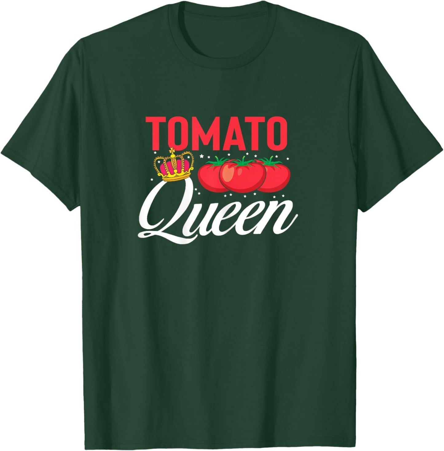 Tomato Queen Apparel Funny Fruit Tomato Love T-Shirt - T-Shirt | Forest