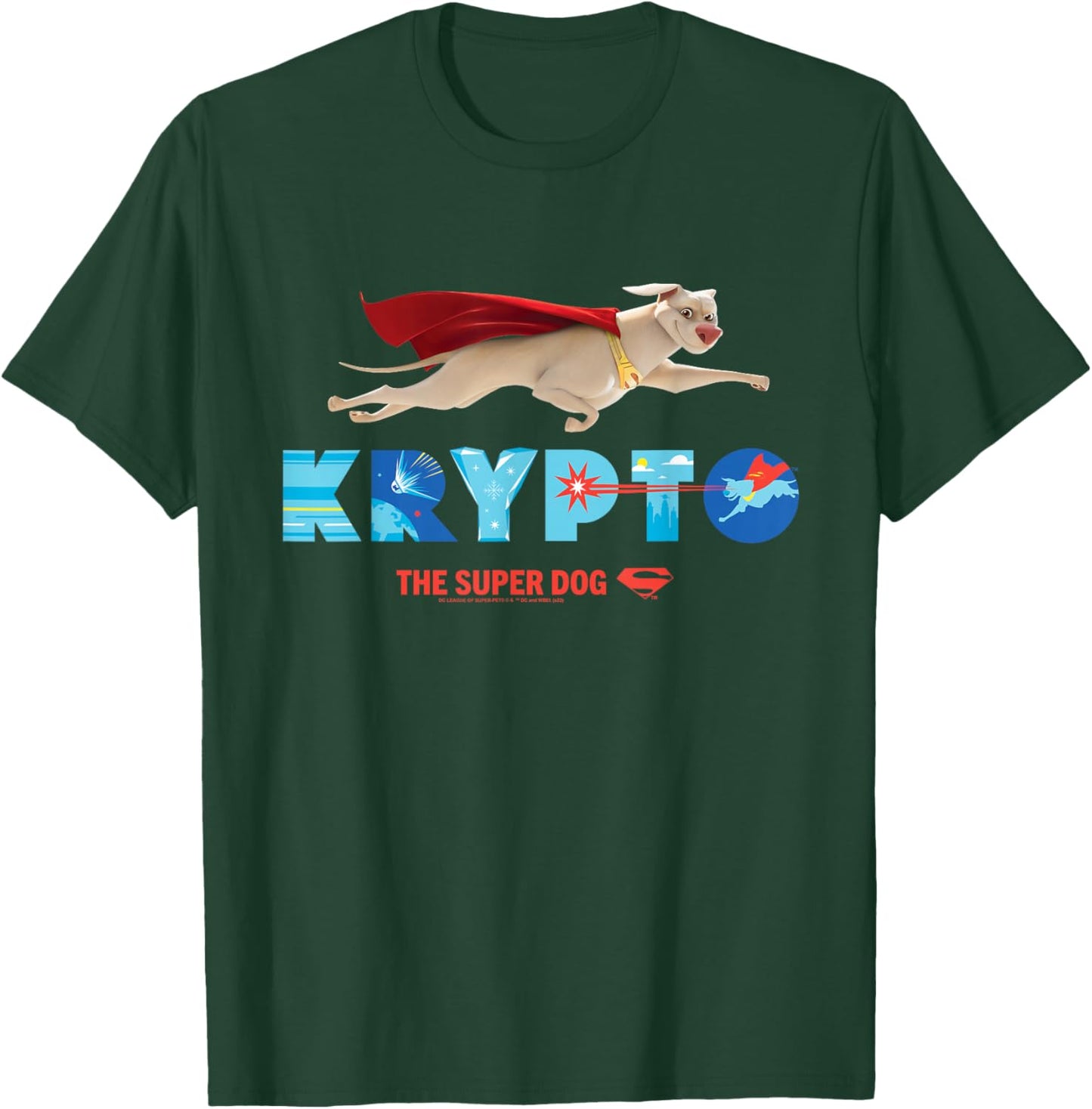 DC League of Super-Pets Krypto the Super Dog to the Rescue T-Shirt - T-Shirt | Forest