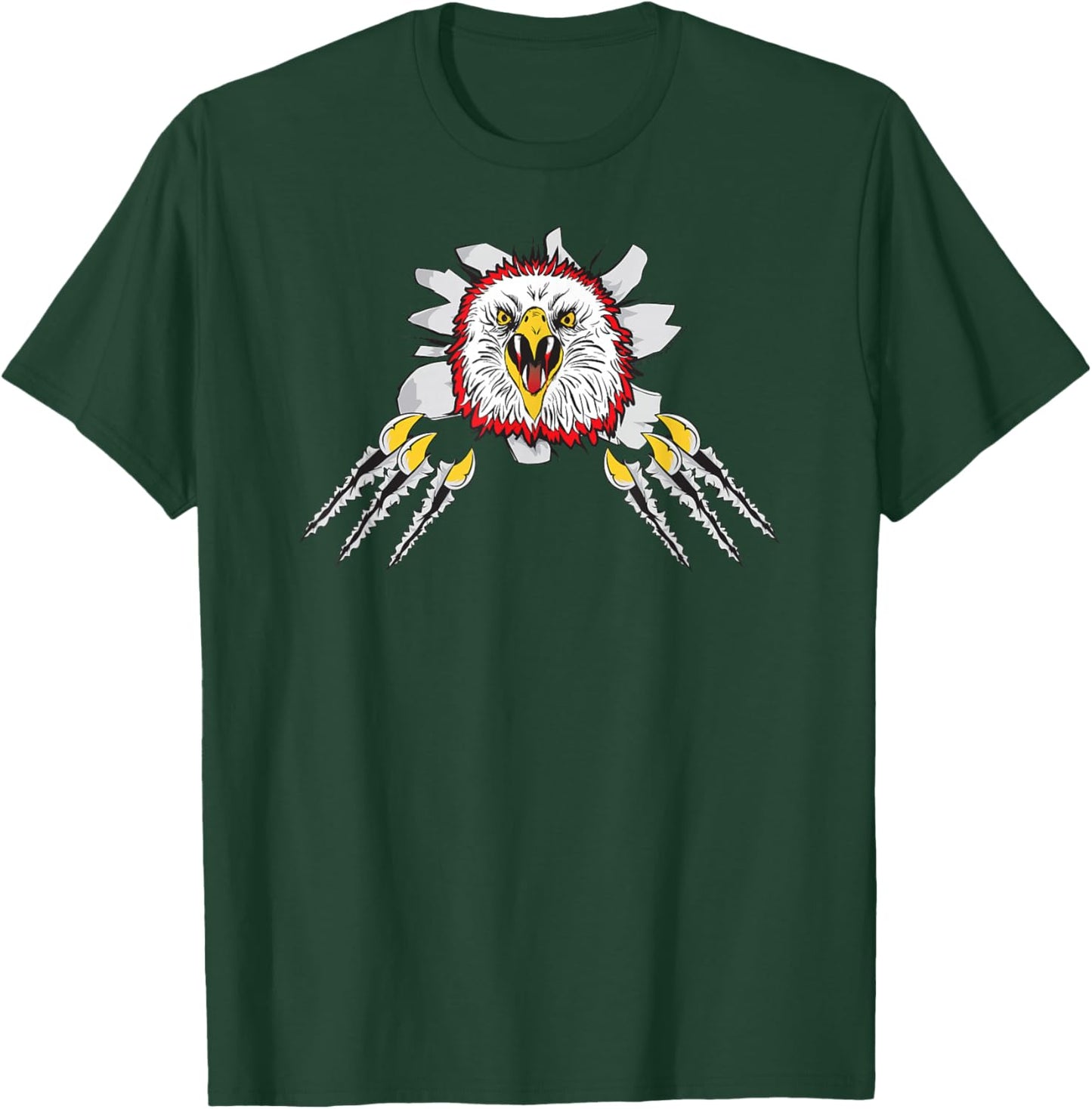 Cobra Kai Eagle Fang Burst Through Logo TV Show T-Shirt - T-Shirt | Forest