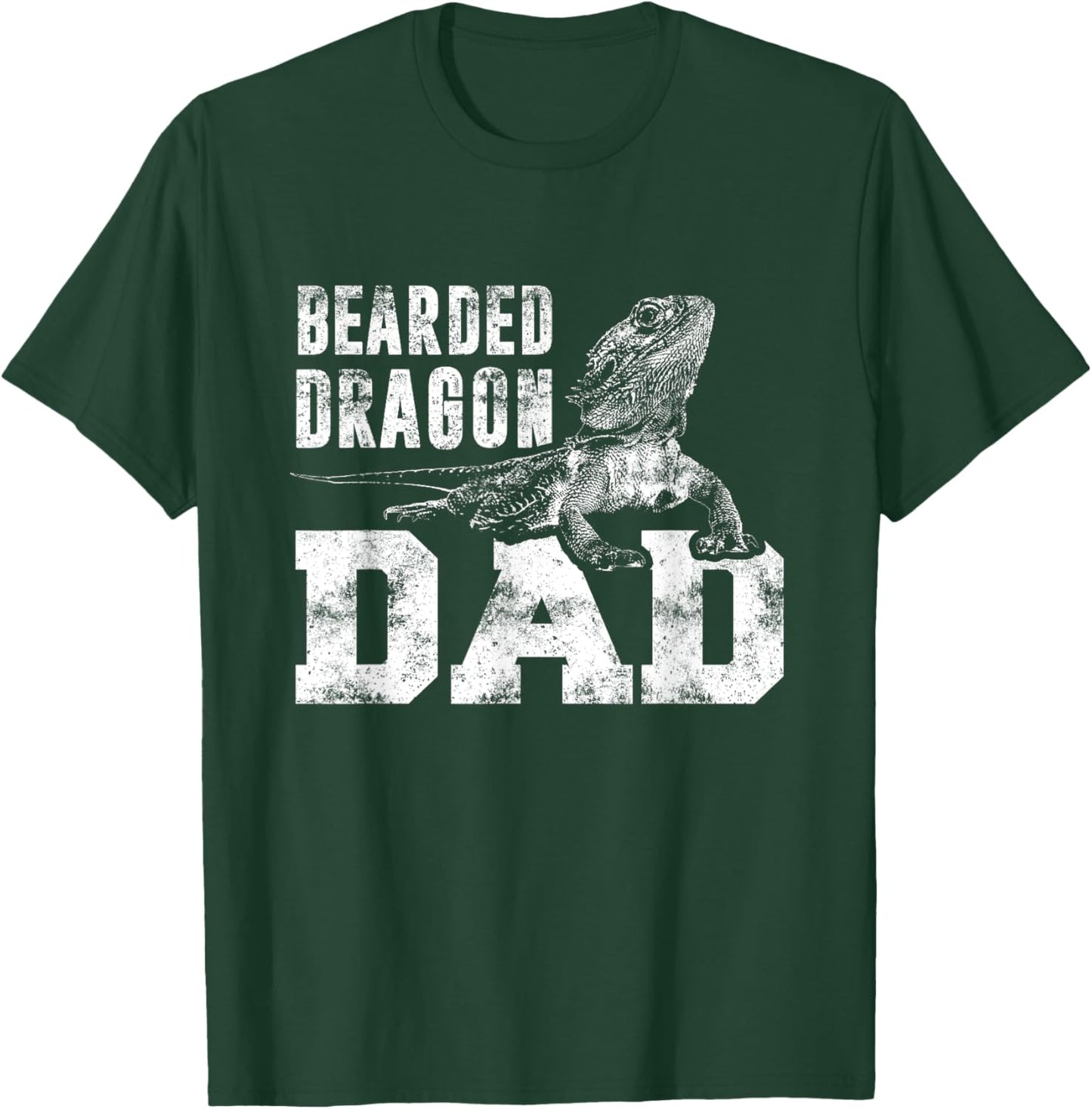 Bearded Dragons Agamen Lizards Bearded Dragon Father T-Shirt - T-Shirt | Forest