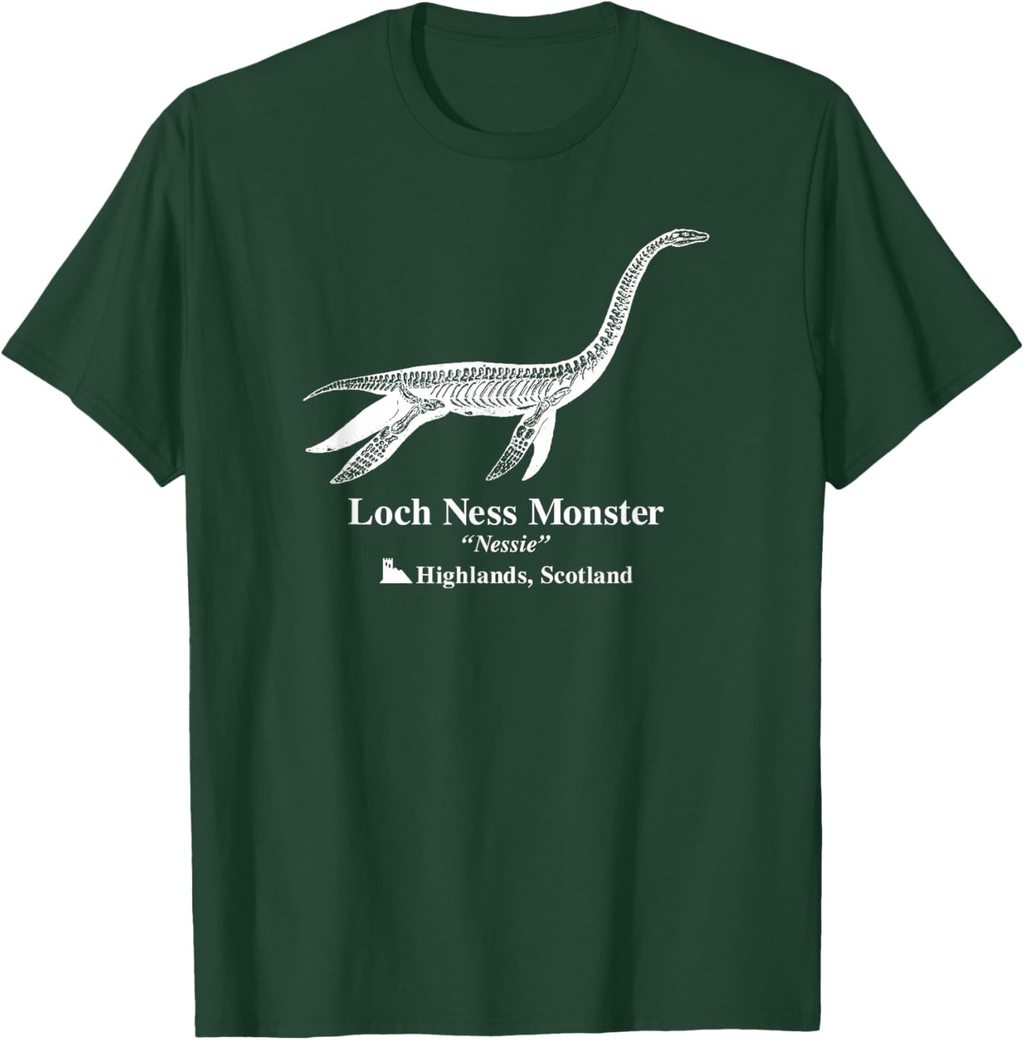 Trendy Loch Ness Monster Nessie Cryptozoology T-Shirt - T-Shirt | Forest