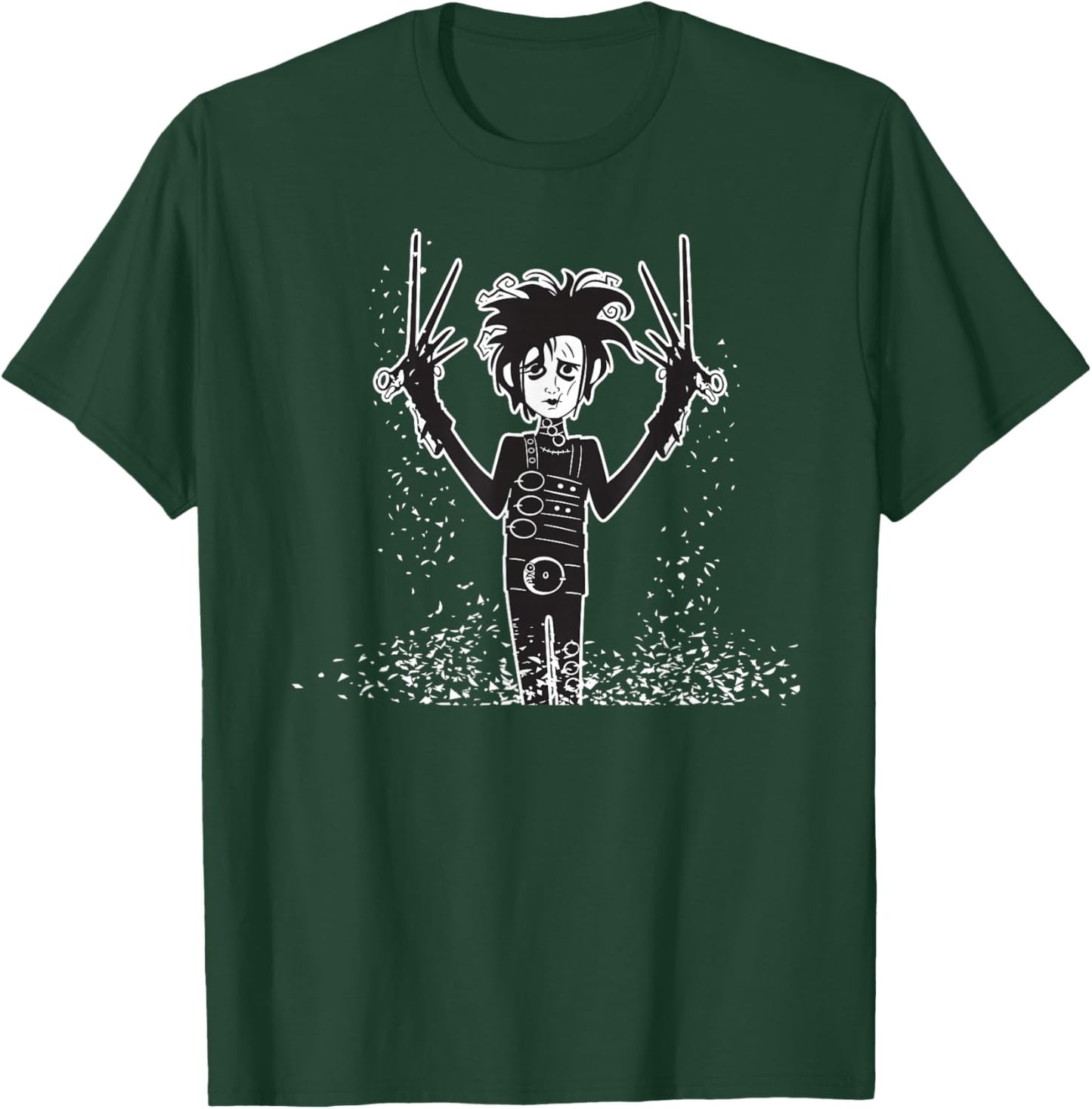 Tim Burton's Edward Scissorhands Snow T-Shirt - T-Shirt | Forest
