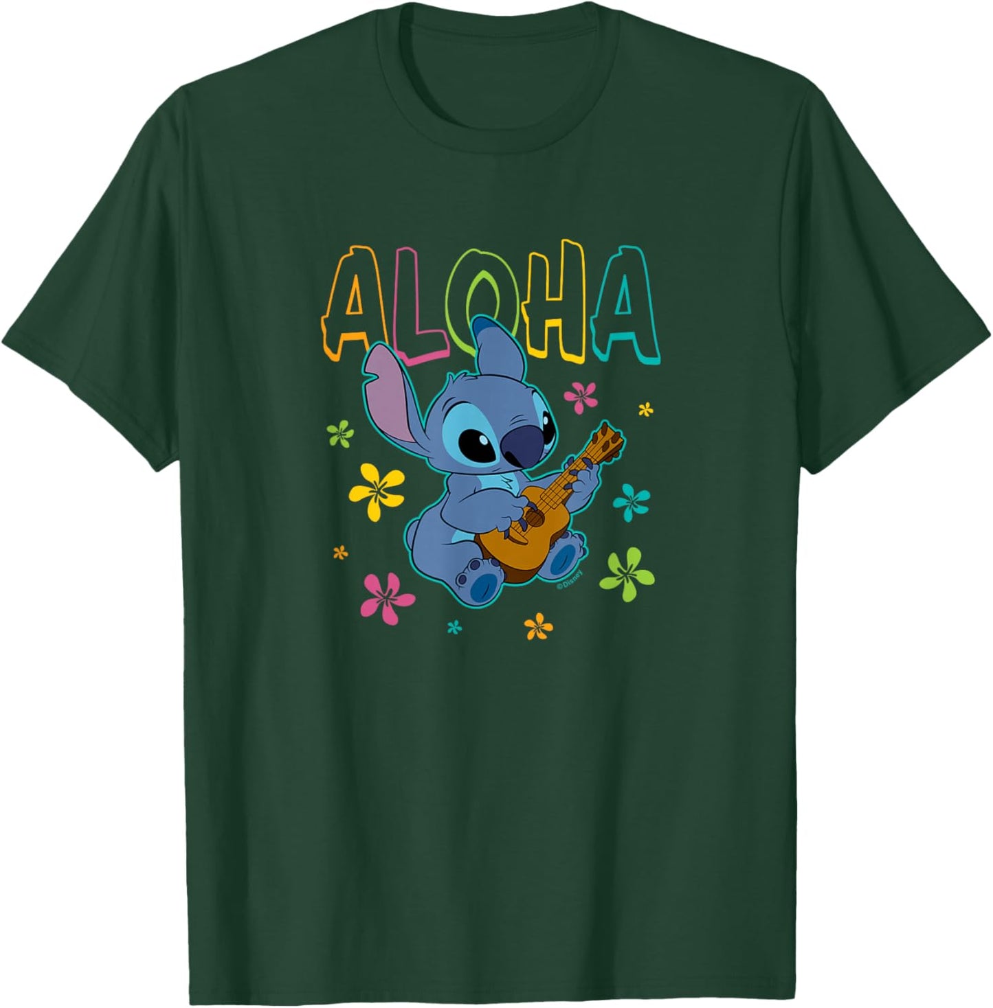Lilo & Stitch Aloha T-Shirt - T-Shirt | Forest