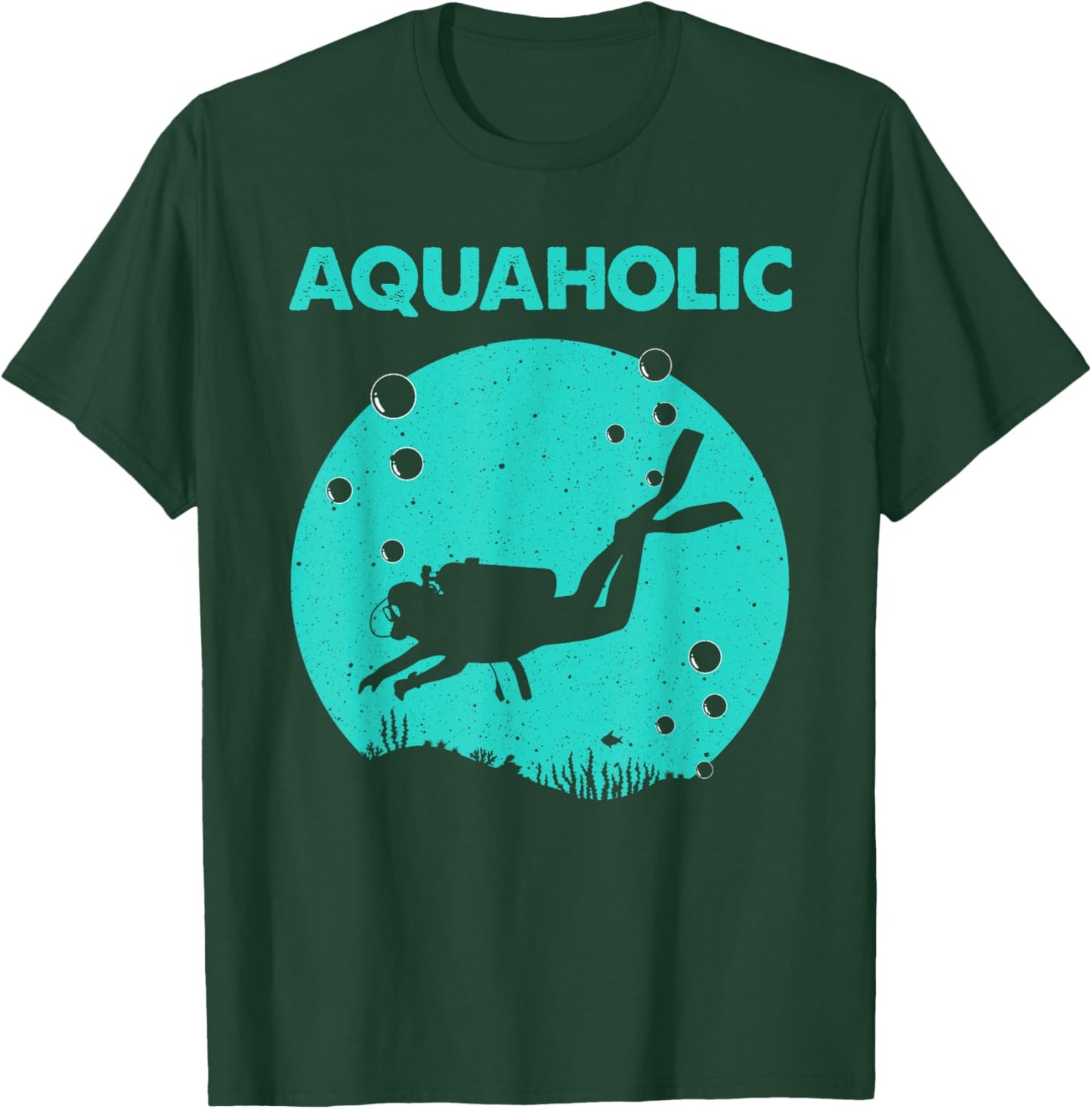 Cool Scuba Diving Themed Design Women Scuba Dive T-Shirt - T-Shirt | Forest