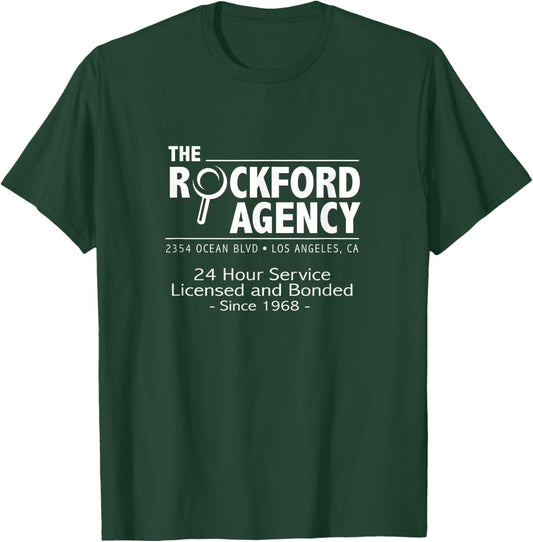 Rockford Files | The Rockford Agency Classic TV T-Shirt - T-Shirt | Forest