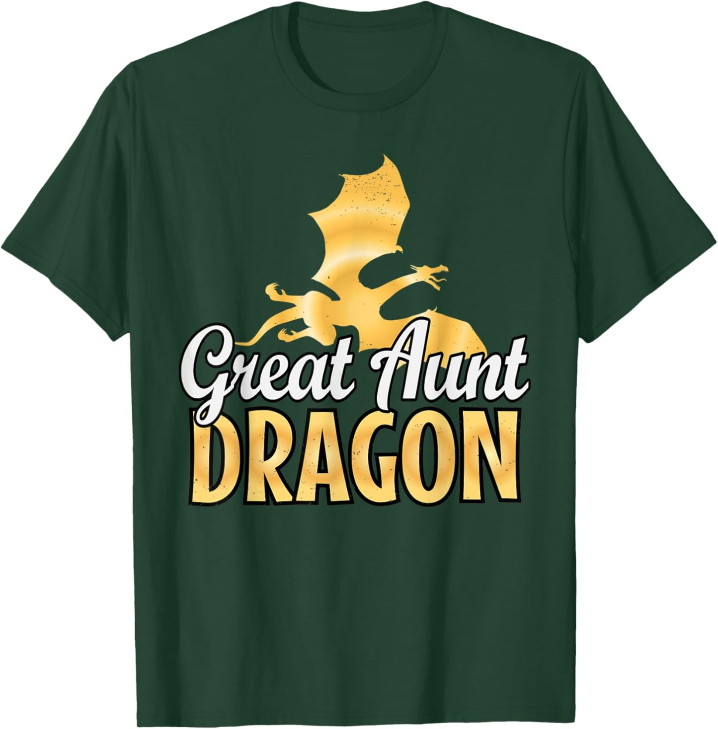 Great Aunt Dragon Lover T-Shirt - T-Shirt | Forest