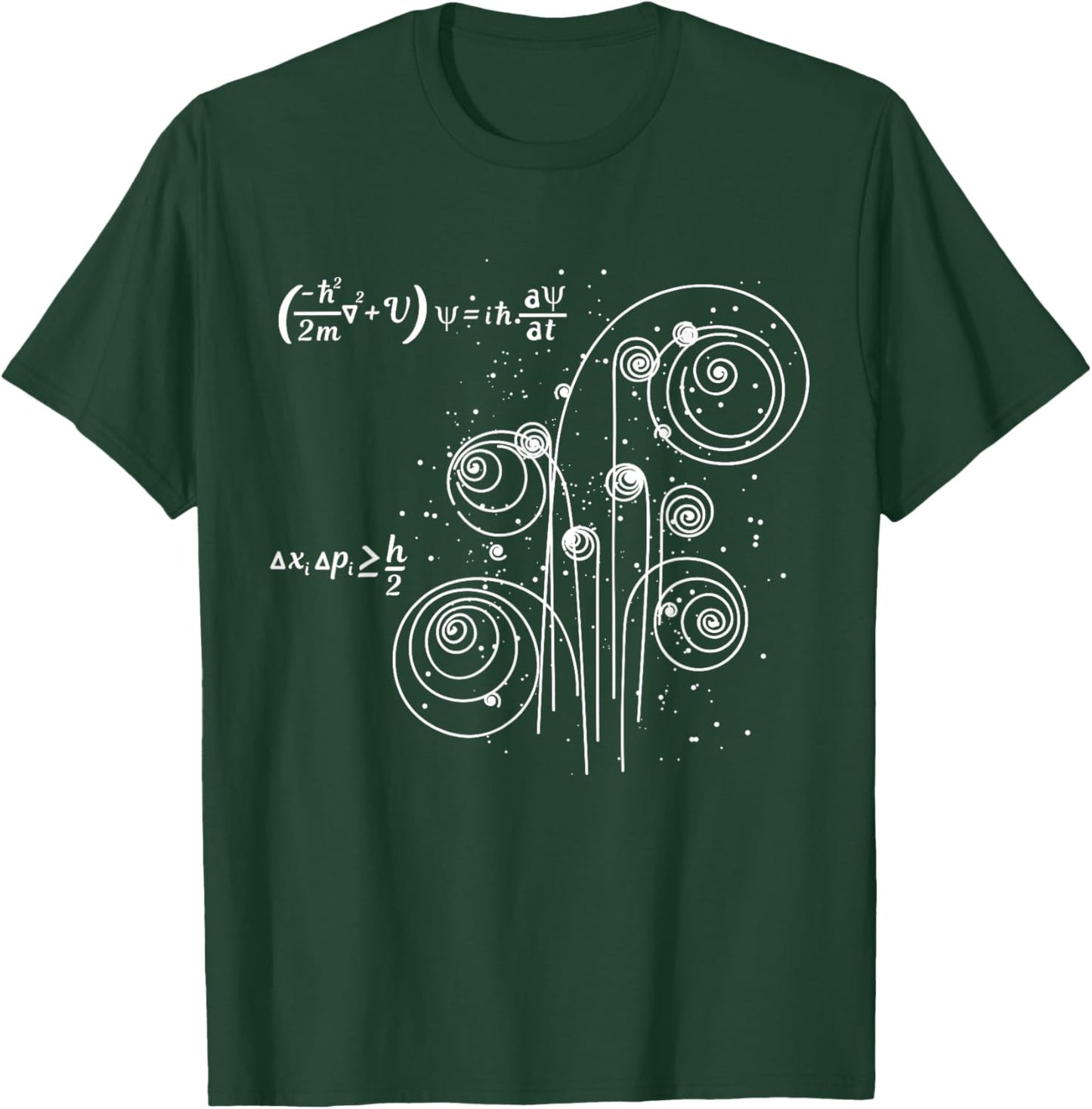 Boson Quantum Mechanism Theory of God Particles Science T-Shirt - T-Shirt | Forest