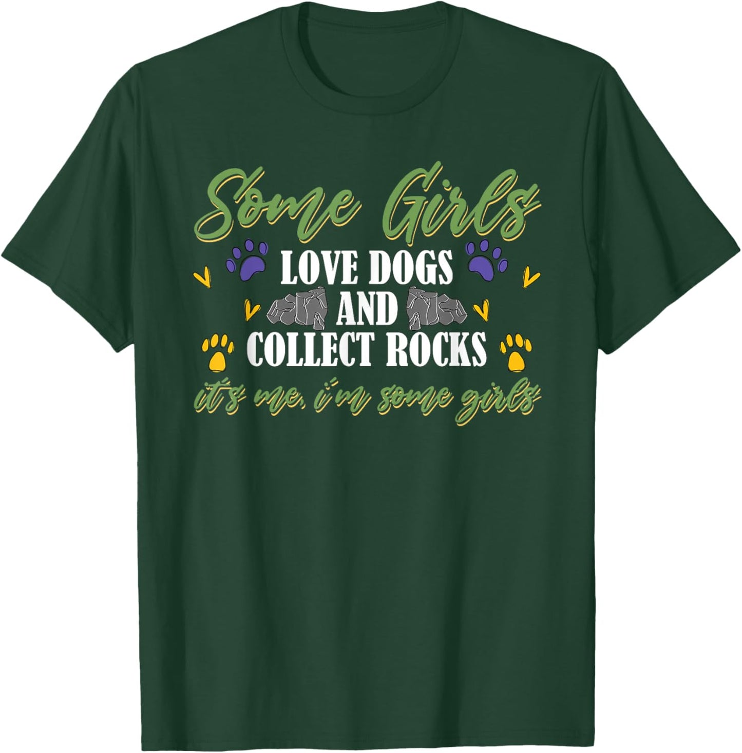 Rockhound Mineral Rock Collecting Geology Rock Collector T-Shirt - T-Shirt | Forest