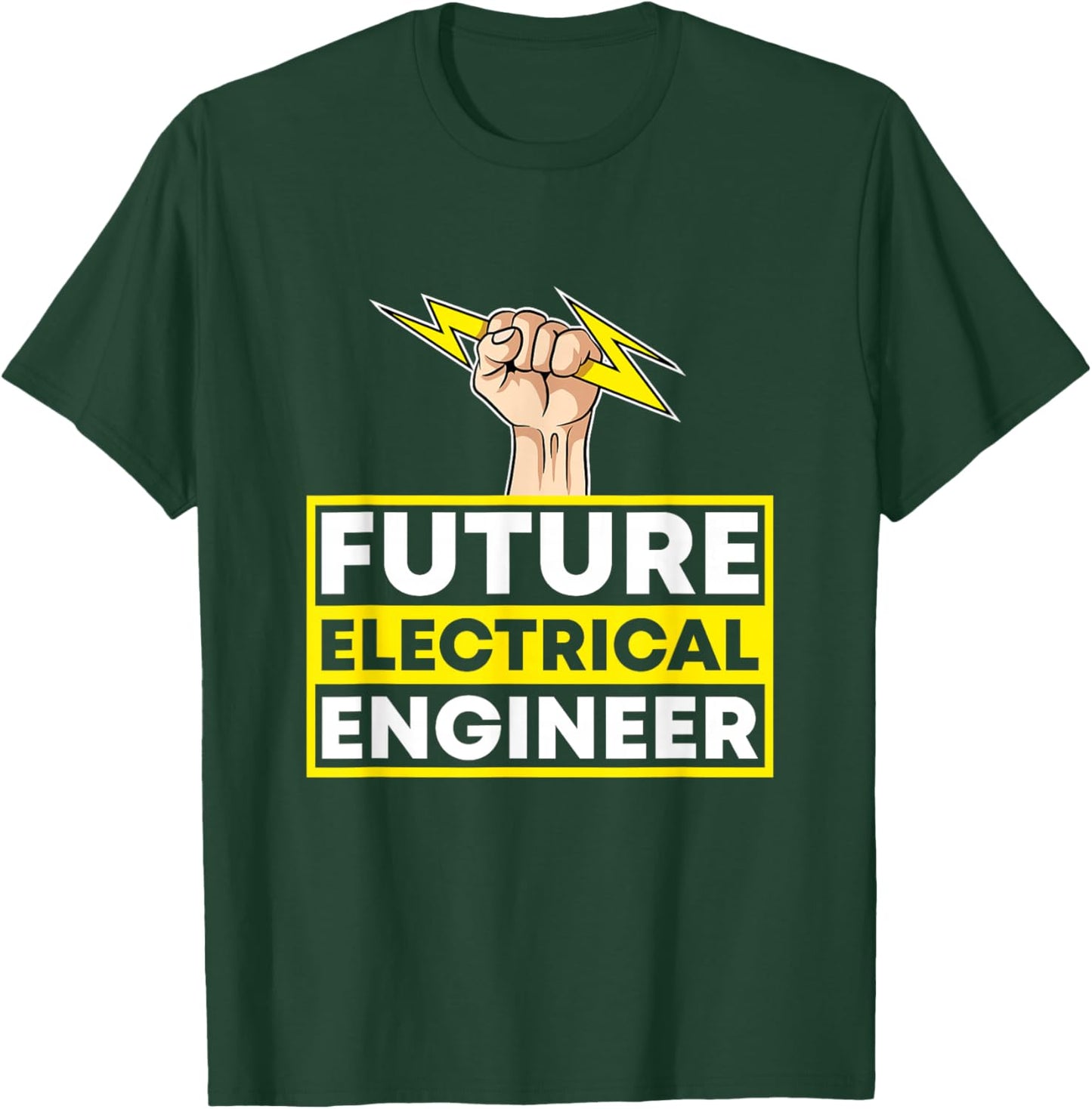 Future Electrical Engineer Electrical Engineering T-Shirt - T-Shirt | Forest