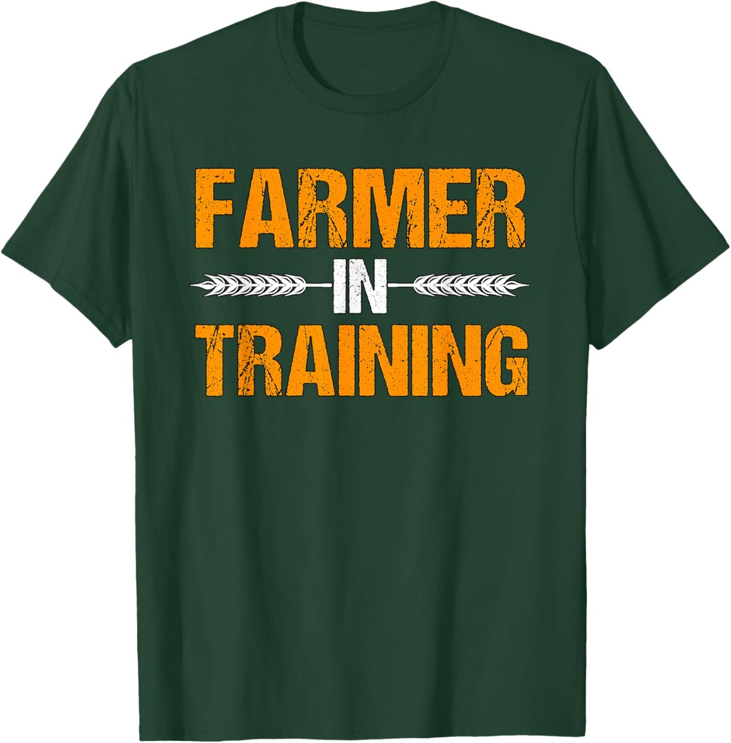 Funny Farmer In Training Apparel Farm Farming T-Shirt - T-Shirt | Forest