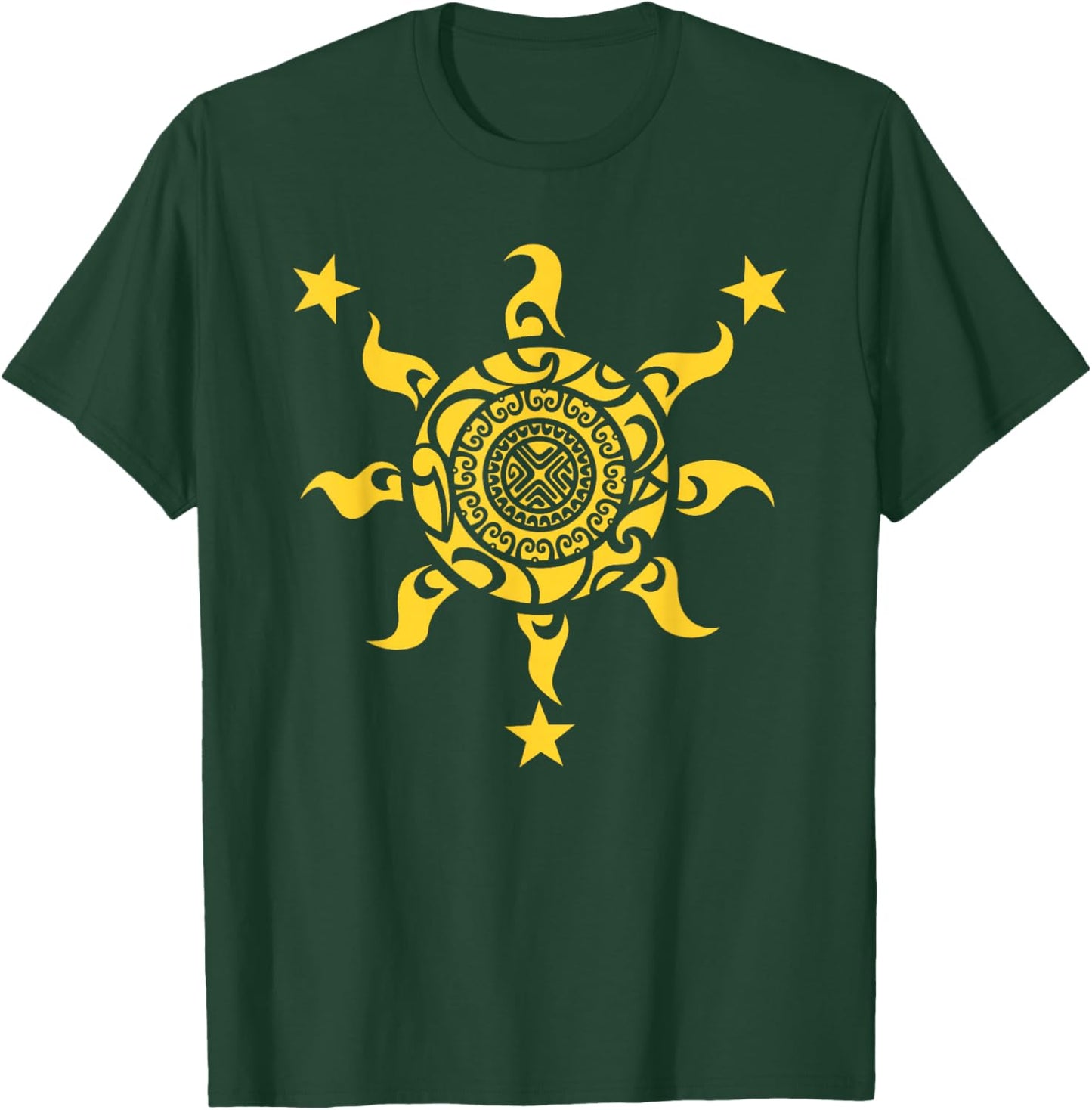 Filipino Flag Philippine Flag Filipino Tribal Graphic Shirt T-Shirt - T-Shirt | Forest