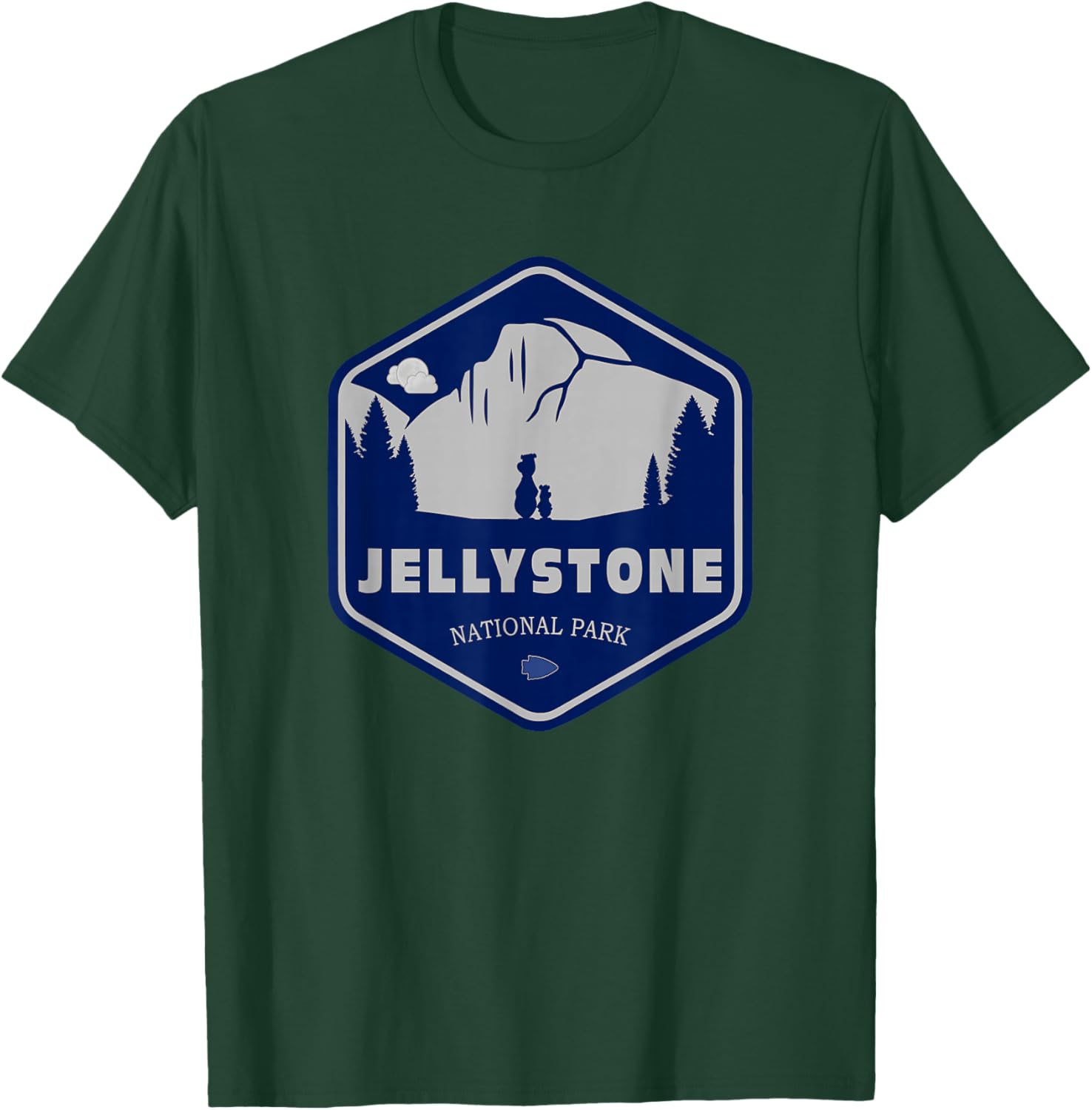 Jellystone National Park | Funny Classic Cartoon T-Shirt - T-Shirt | Forest