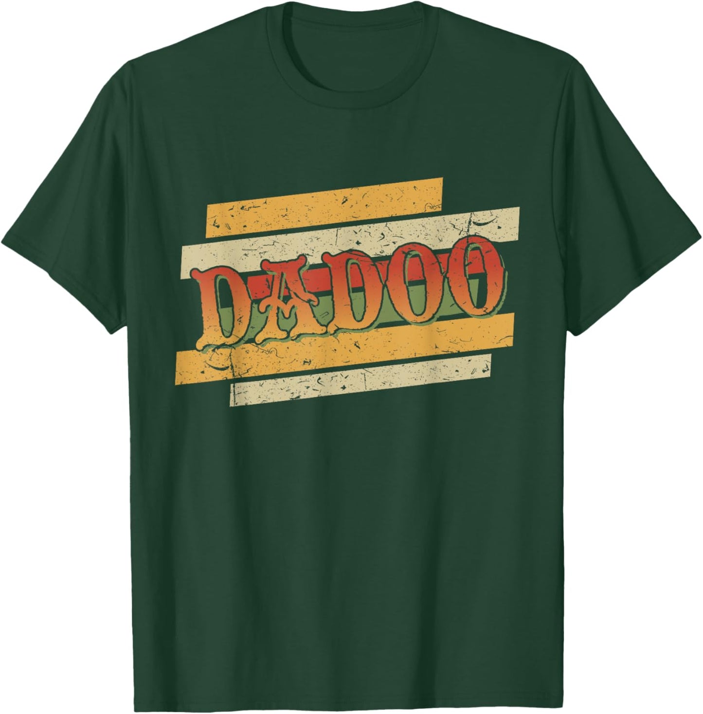 Funny DADOO Retro Vintage Stepdad Stepfather T-Shirt - T-Shirt | Forest