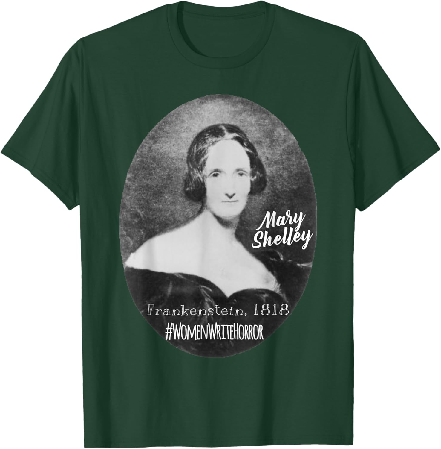 Mary Shelley Frankenstein Gothic Horror T-Shirt - T-Shirt | Forest