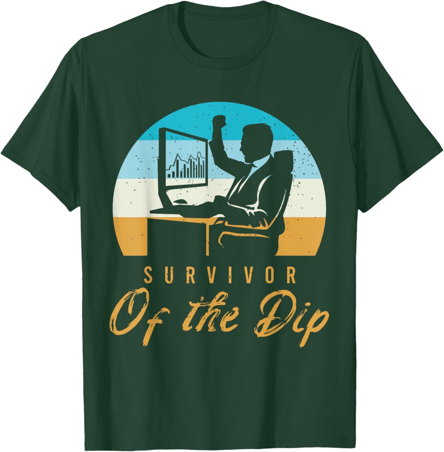 Funny Stock Market Slogan For A Trader In Stock Exchange T-Shirt - T-Shirt | Forest