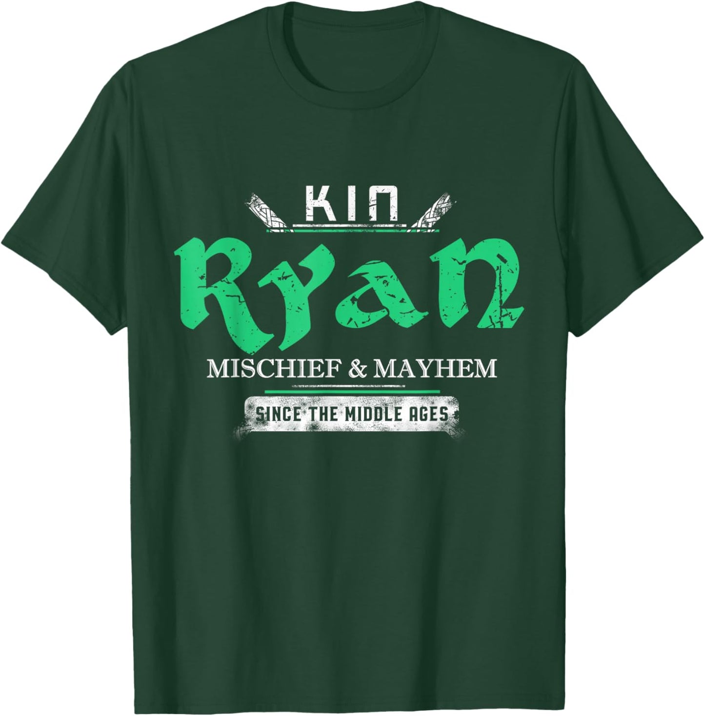 Kin Ryan Mischief and Mayhem Since The Middle Ages T-Shirt - T-Shirt | Forest