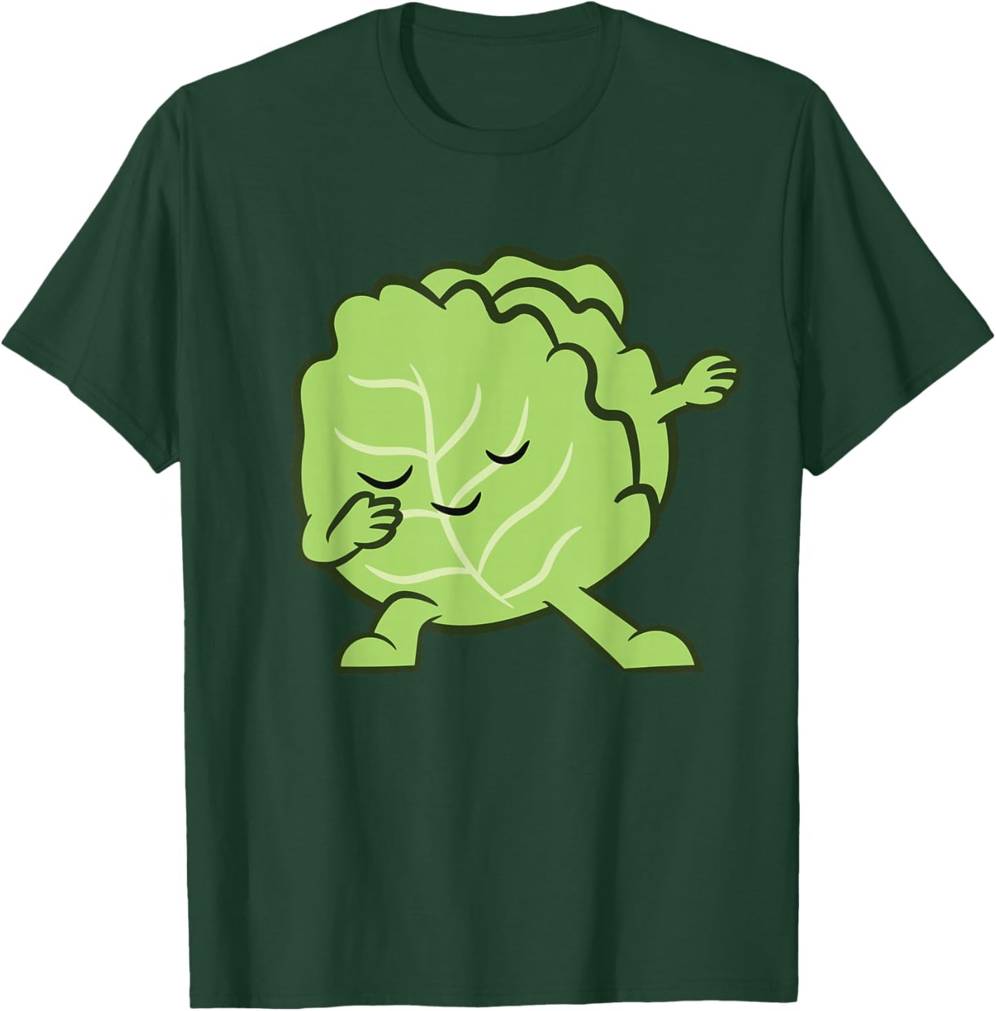 Cabbage Dabbing Cabbage Love Cabbage T-Shirt - T-Shirt | Forest
