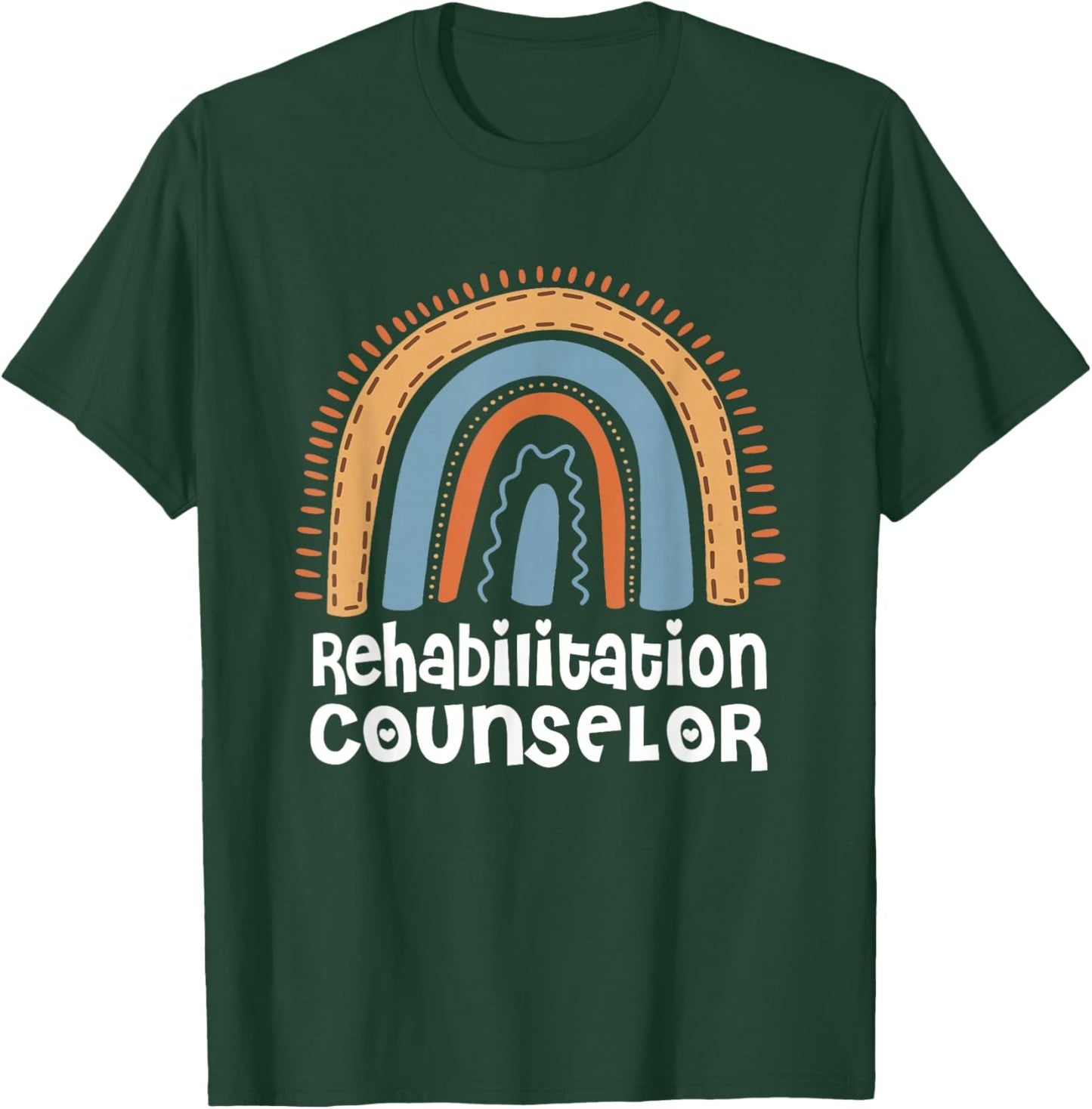 Funny Vintage - Rehabilitation Counselor T-Shirt - T-Shirt | Forest