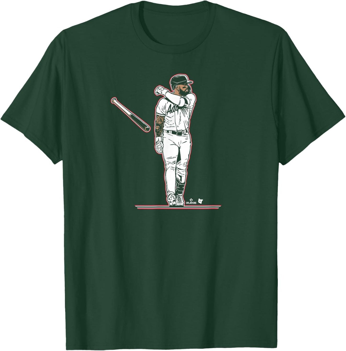 Adolis Flippin' García - Texas Baseball T-Shirt - T-Shirt | Forest