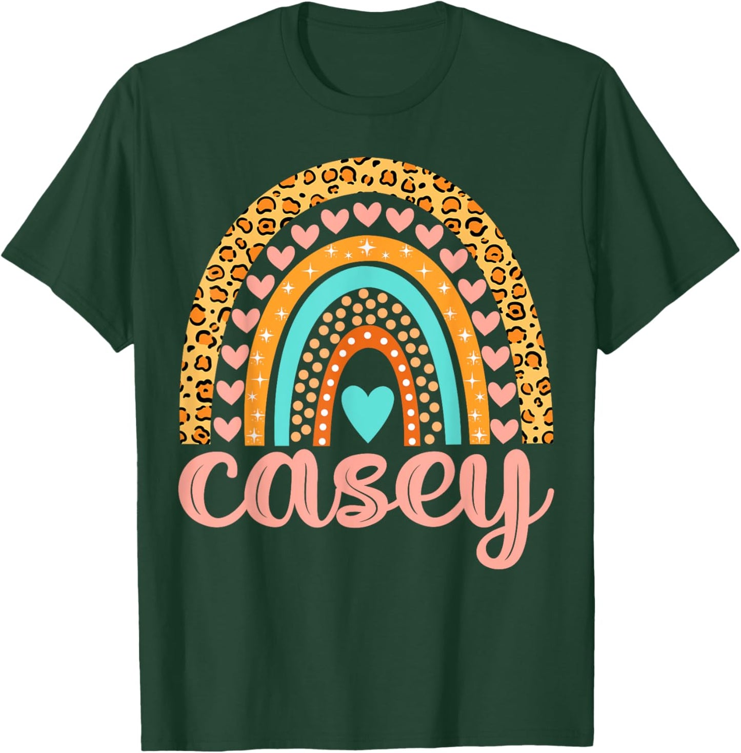 Casey Casey Name Birthday Shirt Gift T-Shirt - T-Shirt | Forest
