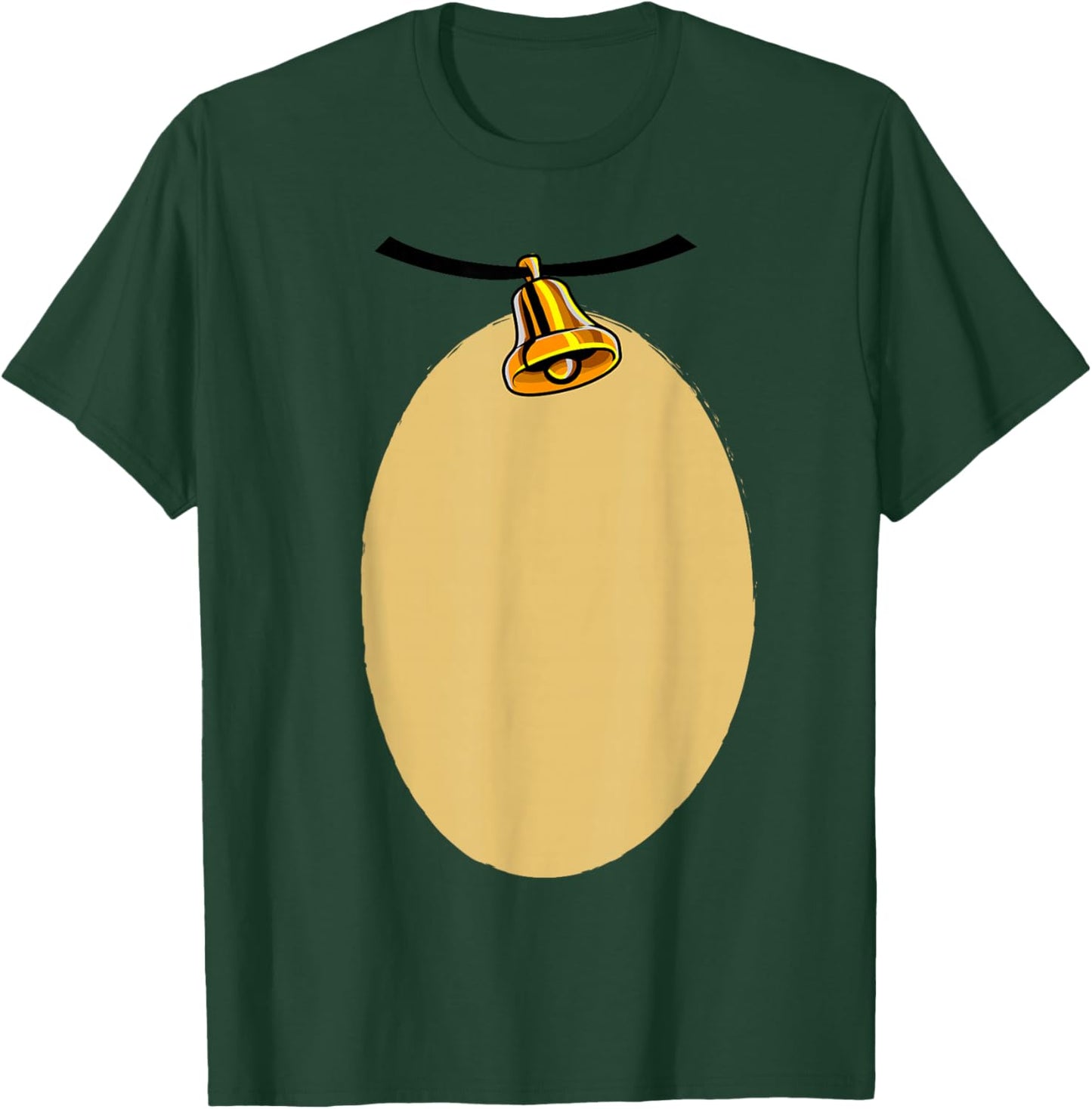 Reindeer Belly Costume Christmas Deer DIY Women Men Kids T-Shirt - T-Shirt | Forest