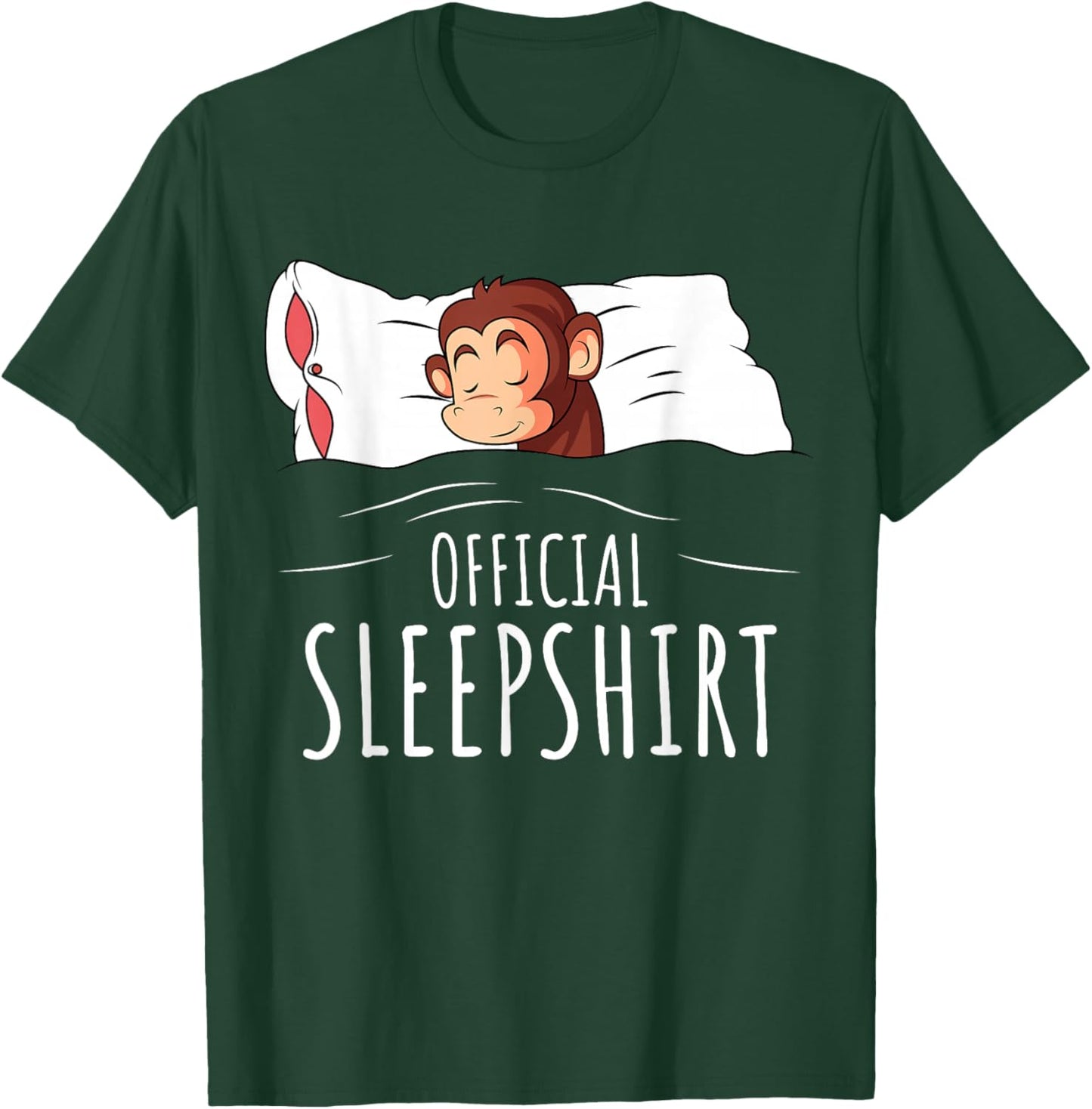 Monkey Official Sleepshirt T-Shirt - T-Shirt | Forest