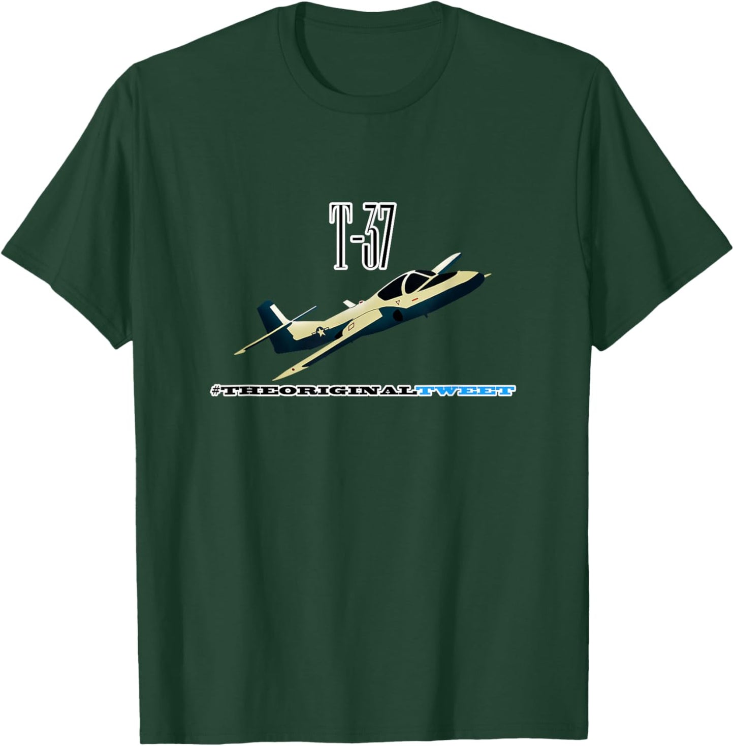 MAF Swag T-37, The Original Tweet -Adults Black Cotton Polyester T-Shirt - T-Shirt | Forest