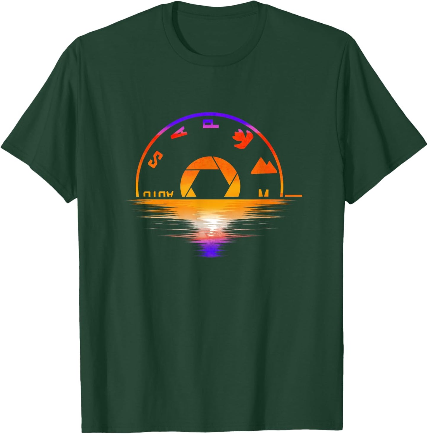 Photographer Camera Design Photography Lover Photographing T-Shirt - T-Shirt | Forest