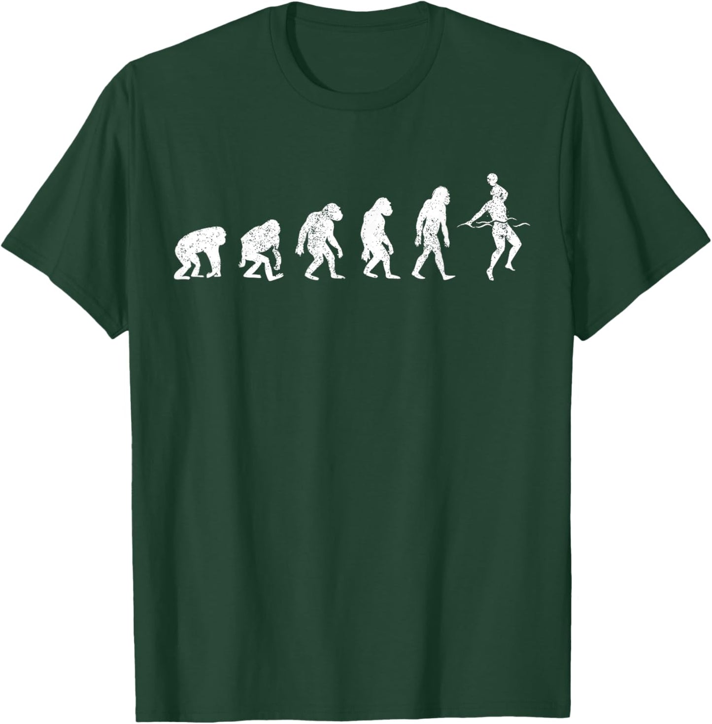 History of Water Polo Lover Print Funny Water Polo Evolution T-Shirt - T-Shirt | Forest