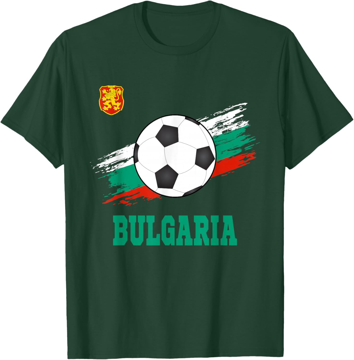 Bulgaria Soccer Bulgaria Football Bulgarian Futbol T-Shirt - T-Shirt | Forest
